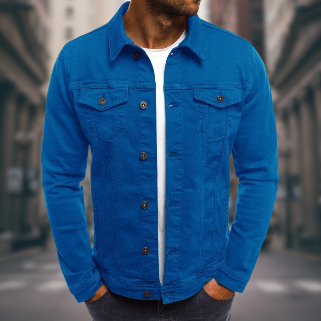 GIACOMO | KURTKA JEANSOWA SARTORIALE