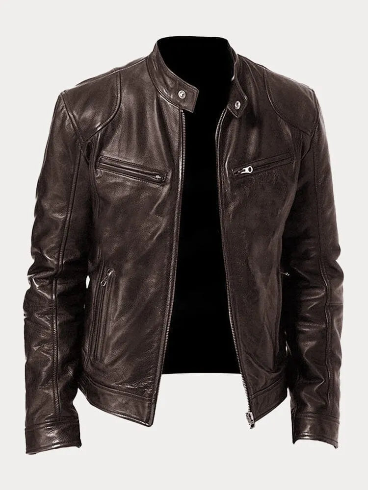Petar™ – Stylowa Casual Skórzana Kurtka