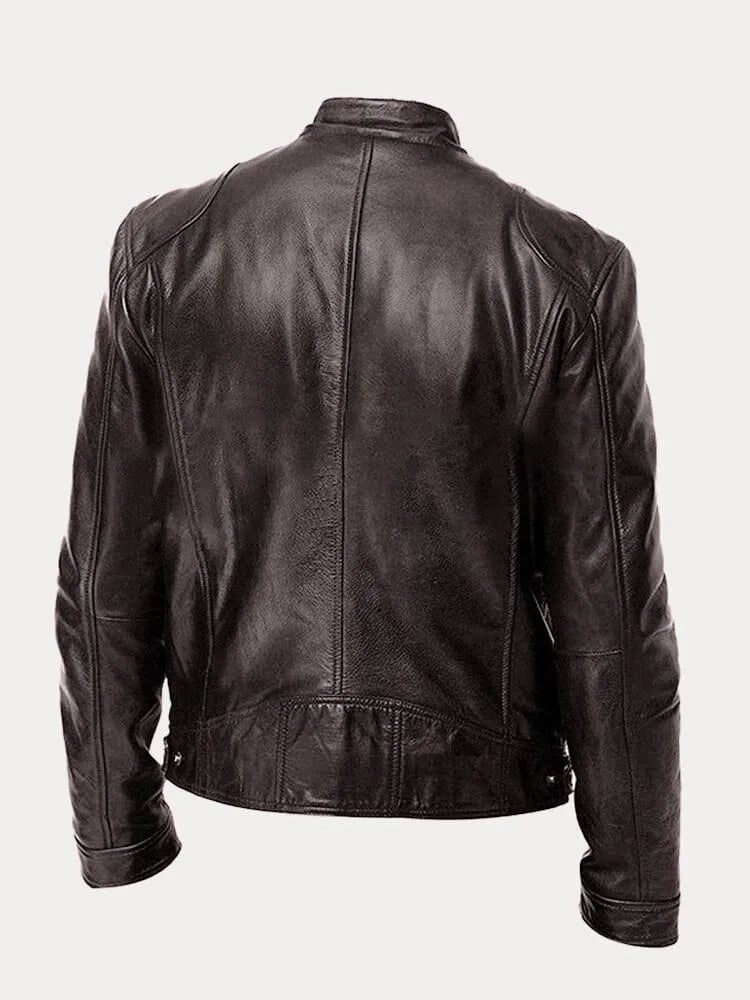 Petar™ – Stylowa Casual Skórzana Kurtka