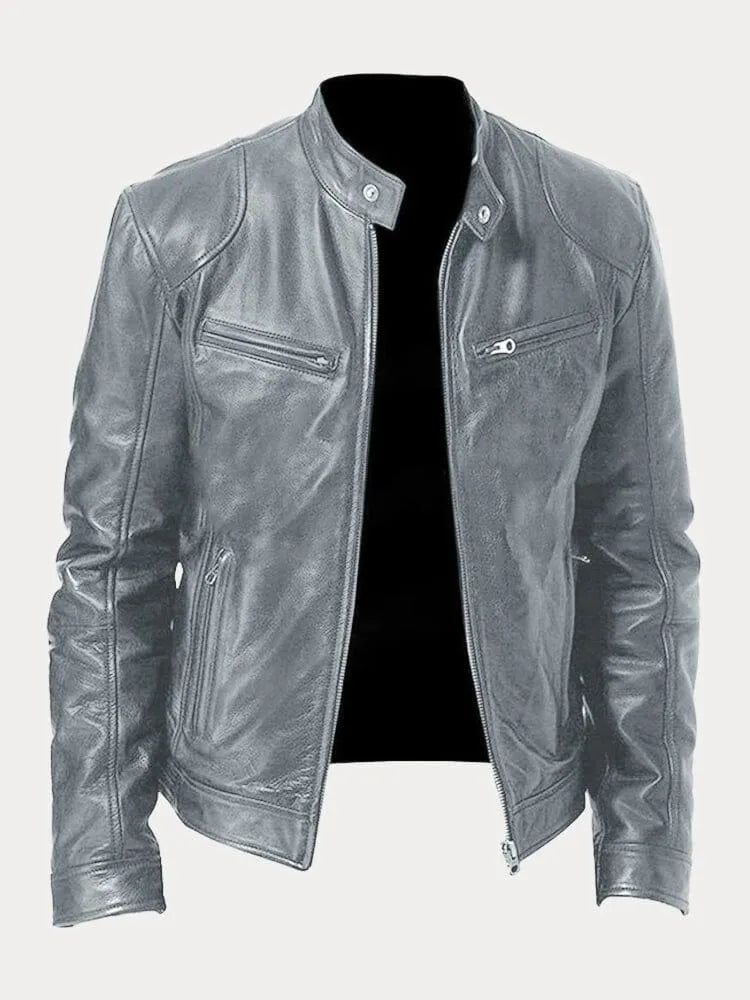 Petar™ – Stylowa Casual Skórzana Kurtka