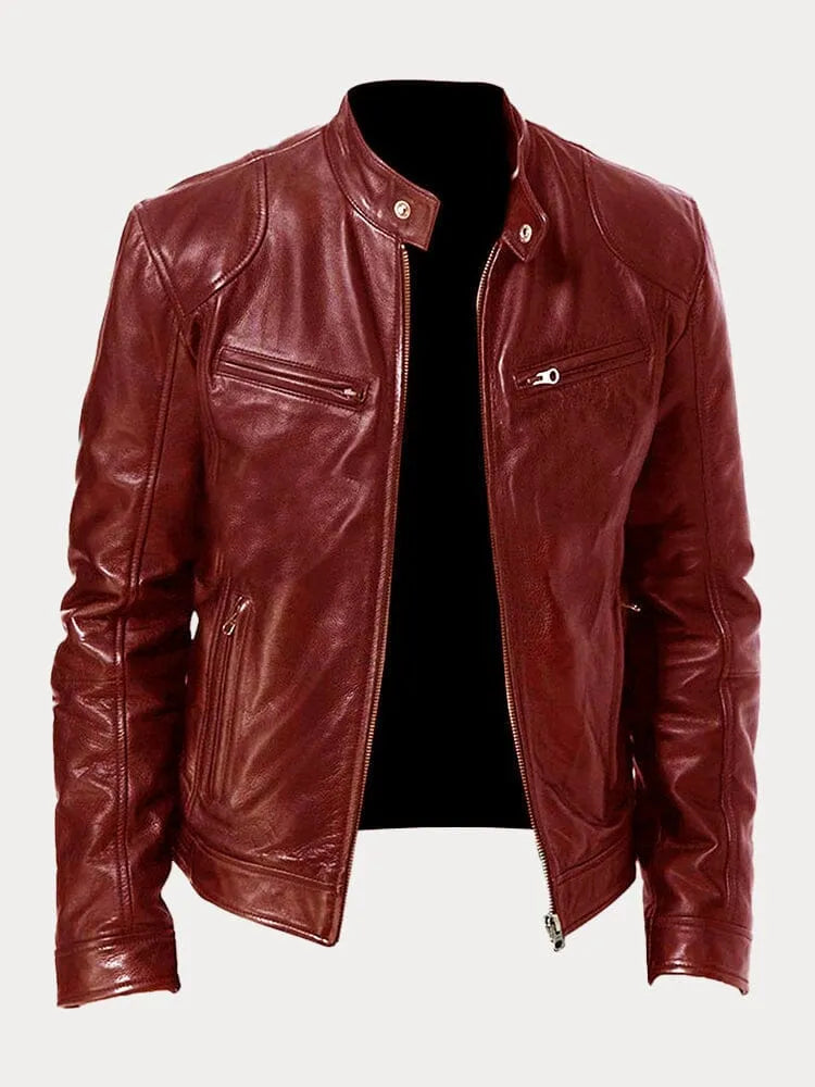 Petar™ – Stylowa Casual Skórzana Kurtka
